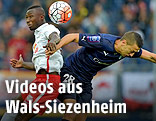 Naby Keita (Salzburg) und Nikola Djurdjic (Malm&ouml;)