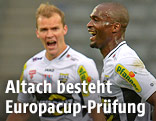 Louis Clement Ngwat Mahop und Jan Zwischenbrugger (Altach)