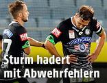 Enttäuschte Sturm-Spieler