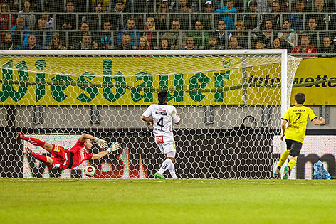 © ORF.at/Christian Öser Tor von Jonas Hofmann (Dortmund)