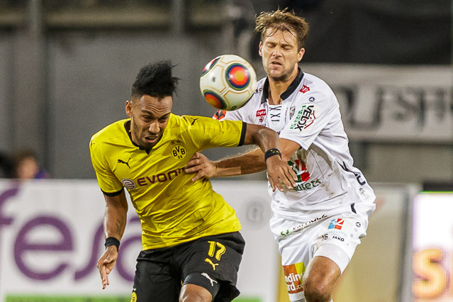 © ORF.at/Christian Öser Szene aus dem Spiel WAC - Dortmund
