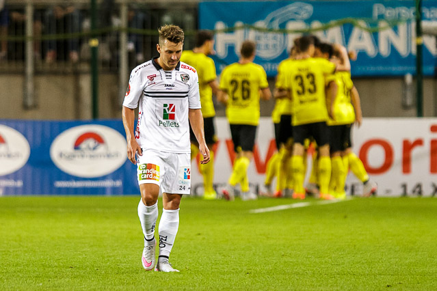 © ORF.at/Christian Öser Szene aus dem Spiel WAC - Dortmund