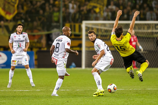 © ORF.at/Christian Öser Szene aus dem Spiel WAC - Dortmund