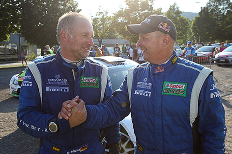 © GEPA/Wolfgang Grebien Raimund Baumschlager und Klaus Wicha (AUT/GER Skoda)