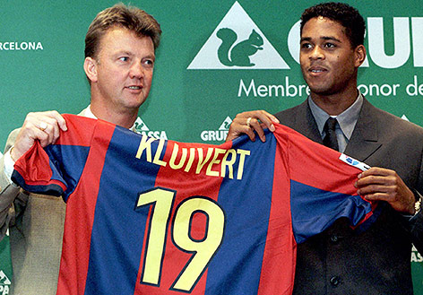 © AP/Cesar Rangel Kluivert, Van Gaal