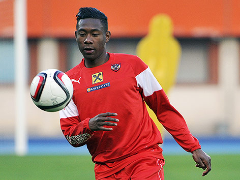 © APA/Hans Punz David Alaba während des Trainings