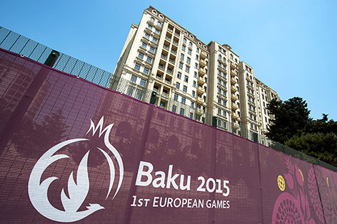 © APA/EPA/Bernd Thissen Athletendorf in Baku