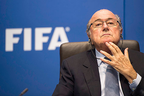 © APA/EPA/Ennio Leanza FIFA-Präsident Sepp Blatter