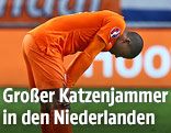 Georginio Wijnaldum (Niederlande) trauert
