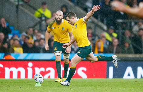 © Reuters/Stefan Wermuth Penalty-Kick von Bernard Foley (AUS)