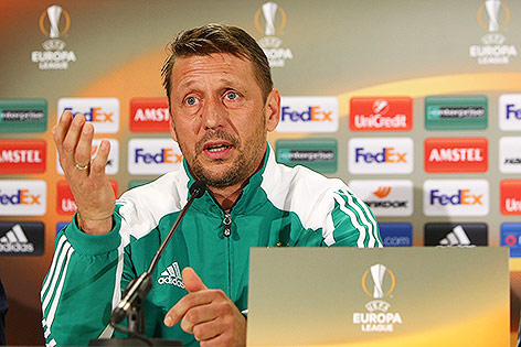 © GEPA/Christian Ort Rapid-Coach Zoran Barisic