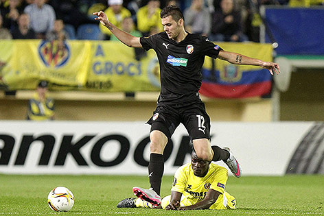 © APA/EPA/Domenech Castello Michal Duris (Viktoria Pilsen)