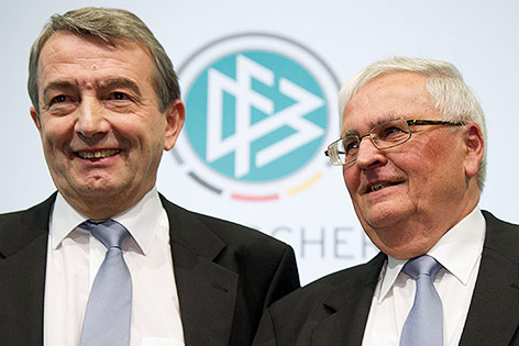 Wolfgang Niersbach und Theo Zwanziger, 2012