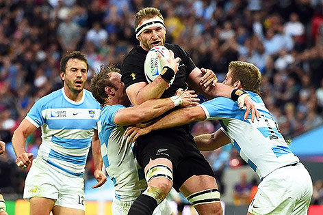 Kieran Read (Neuseeland) gegen Argentinien