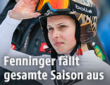 ÖSV-Läuferin Anna Fenninger blickt enttäuscht