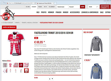 © Screenshot fc-fanshop.de Screenshot von fc-fanshop.de