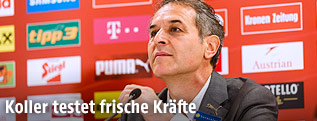 &Ouml;FB-Trainer Marcel Koller
