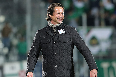 © GEPA/Mathias Mandl Trainer Peter Schöttl (Grödig)