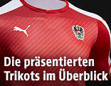 Fußballtrikot von Österreich