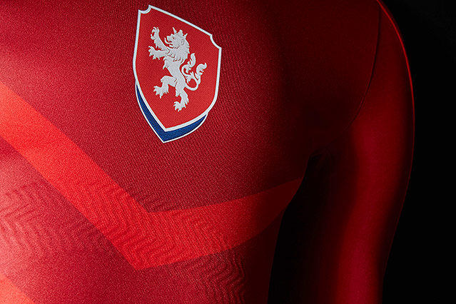 Fußballtrikot von Tschechien