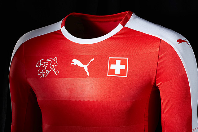 Fußballtrikot der Schweiz