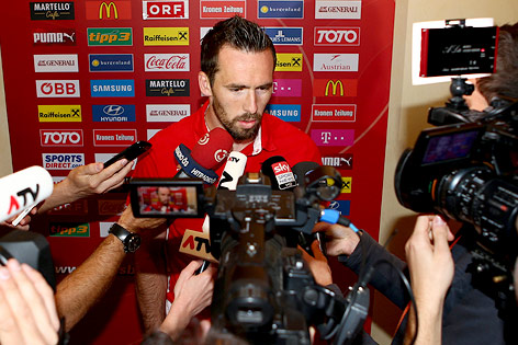 © GEPA/Christian Ort ÖFB-Teamkapitän Christian Fuchs