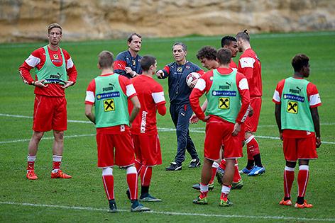 © GEPA/Christian Ort ÖFB-Teamspieler beim Trainingslager in Alicante