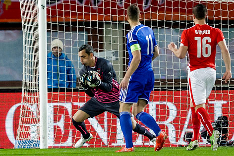 Ramazan Özcan 2015 im Freundschaftsspiel gegen Bosnien-Herzegowina