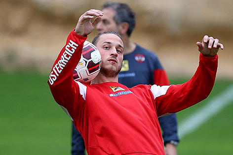 © GEPA/Christian Ort Marko Arnautovic im ÖFB-Teamcamp