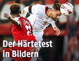David Alaba (AUT) und Haris Seferovic (SUI)