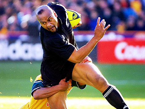 © APA/AFP/Dean Tremi Der neuseeländische Ex-Rugby-Teamspieler Jonah Lomu