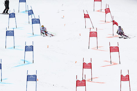 © GEPA/Christian Walgram Marcel Hirscher und Leif Kristian Haugen