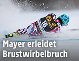 Sturz von Matthias Mayer in Gröden