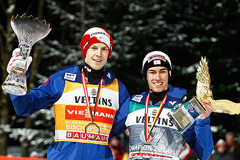 Michael Hayböck und Stefan Kraft