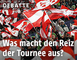 Fans bei der Vierschanzentournee