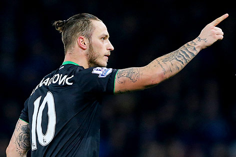 © Reuters/Action Images/Carl Recine Jubel von Marko Arnautovic (Stoke City)