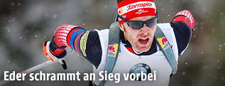 Biathlet Simon Eder