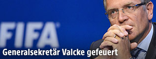 FIFA-Generalsekret&auml;r Jerome Valcke