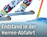Skifahrer auf der Piste