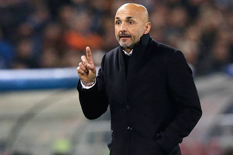 © AP/Alessandra Tarantino AS Roma Trainer Luciano Spallett
