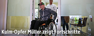 Lukas Müller mit Primar Franz Josef Seibert