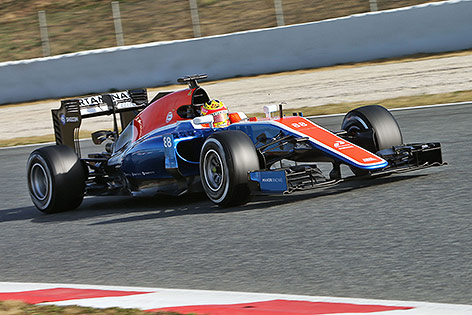 Formel 1 Bolide von Manor