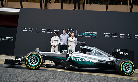 Formel 1 Team von Mercedes