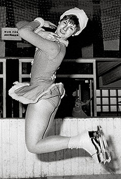 © picturedesk.com/Imagno/Leo-Heinz Hajek Ehemalige Eiskunstläuferin Beatrix (Trixi) Schuba (1969)
