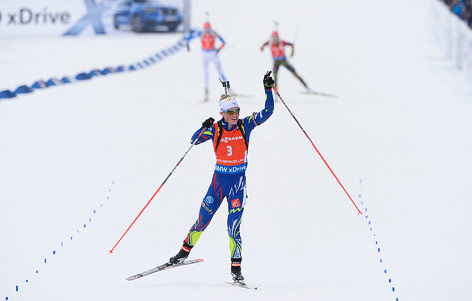 © APA/AFP/Jonathan Nackstrand Biathletin Dorin Habert
