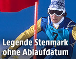 Archivbild von Skilegende Ingemar Stenmark im Riesentorlauf in Anzere, 1980