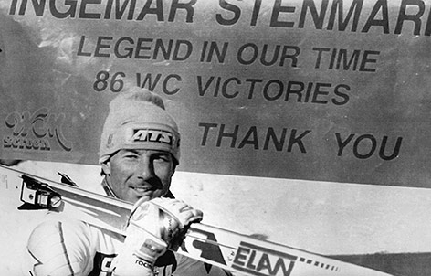 © AP Archivbild von Skilegende Ingemar Stenmark aus dem Jahr 1989