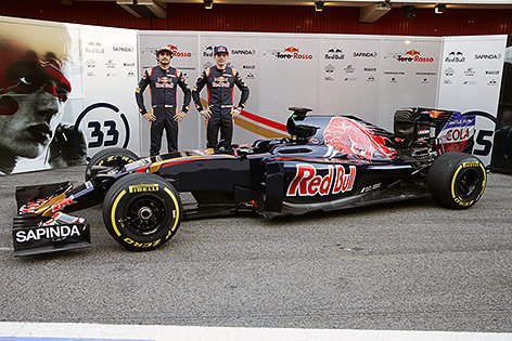 Formel 1 Bolide von Torro Rosso