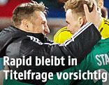 Jubel von Trainer Barisic
