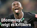Jubel von Osagie Bright Edomwonyi (Sturm)